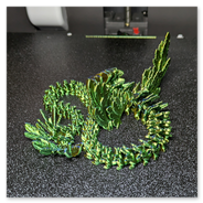 <br />Farbe: dreifarbig<br />Material: PLA Silk<br />Düse: 0,4 mm