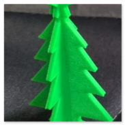 Farbe: grün<br />Material: PLA<br />Düse: 0,4 mm
